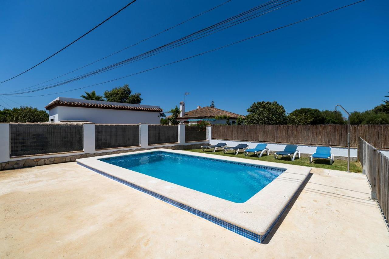 Casa Carlos Con Piscina Privada En Conil Conil De La Frontera Extérieur photo